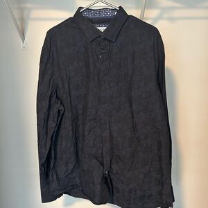 Men's Black Dress Shirt